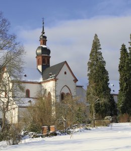 Kloster Eberbach, Eltville, im Winter © Christian Colista.fotolia.com
