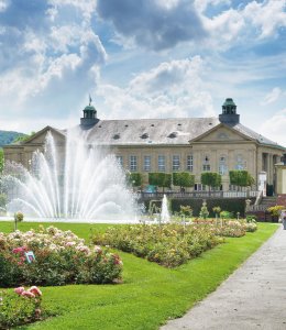 Rosengarten und Regentenbau © Bayerisches Staatsbad Bad Kissingen GmbH