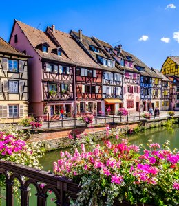 Altstadt mit historischen Fassaden in Colmar &copy; FooTToo-Shutterstock.com