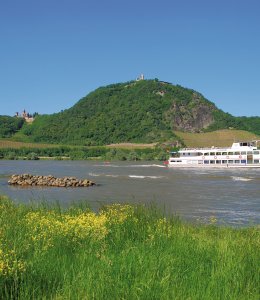 Blick auf den Drachenfels &copy; Peter Eckert